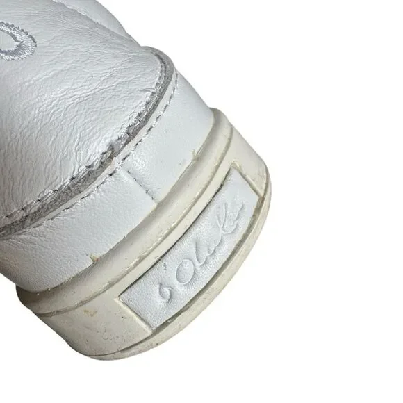 OluKai Women's Pehuea Li Ili Leather Sneaker Shoes Size 9 $120 in White - Picture 4 of 7